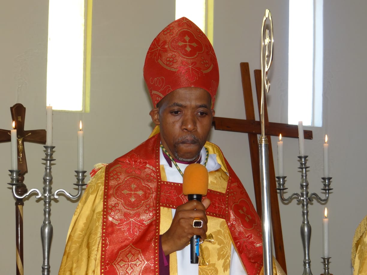 Bishop Linganisile Vincent Mente: Bishop of St John the Evangelist Vicariate, covering the Western Cape, with his See at St Phillip's Church in Cape Town